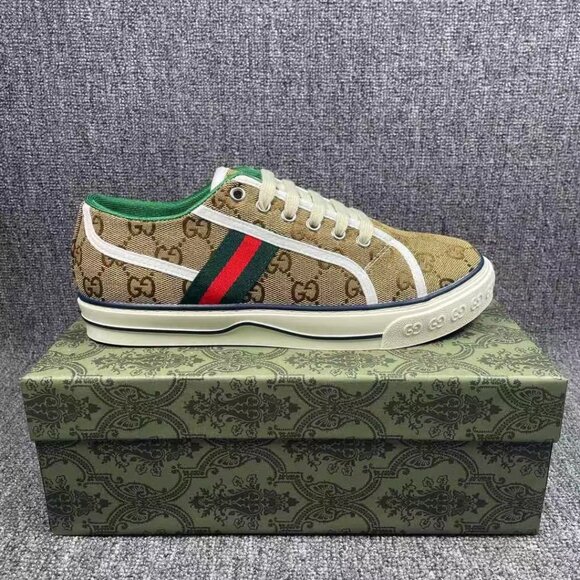 Gucci Women's Tan Sneakers - Picture 4 of 6